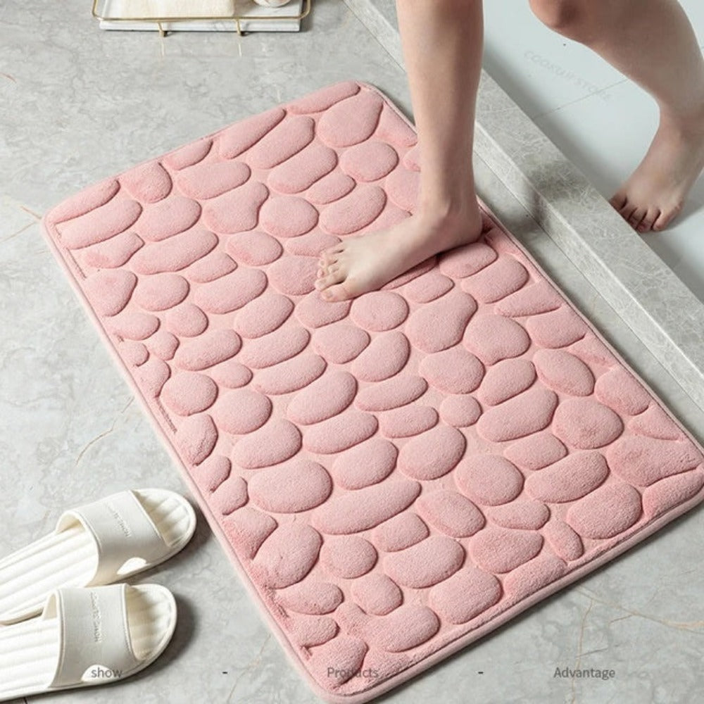Tappetino da Bagno Morbido Antiscivolo Assorbente