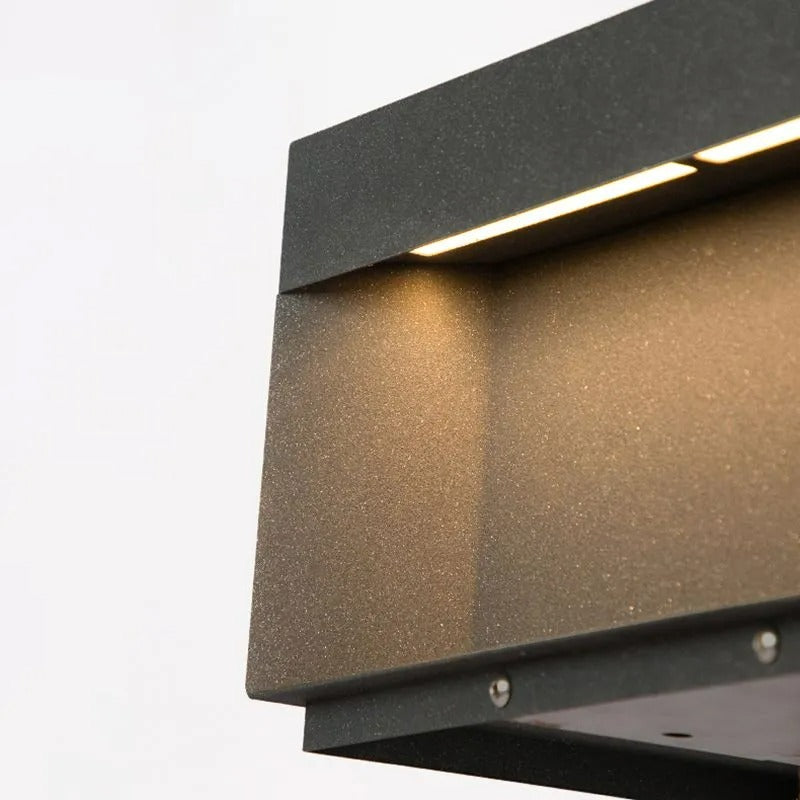 Lampade da Esterno Elow Moderno Quadrato Solare