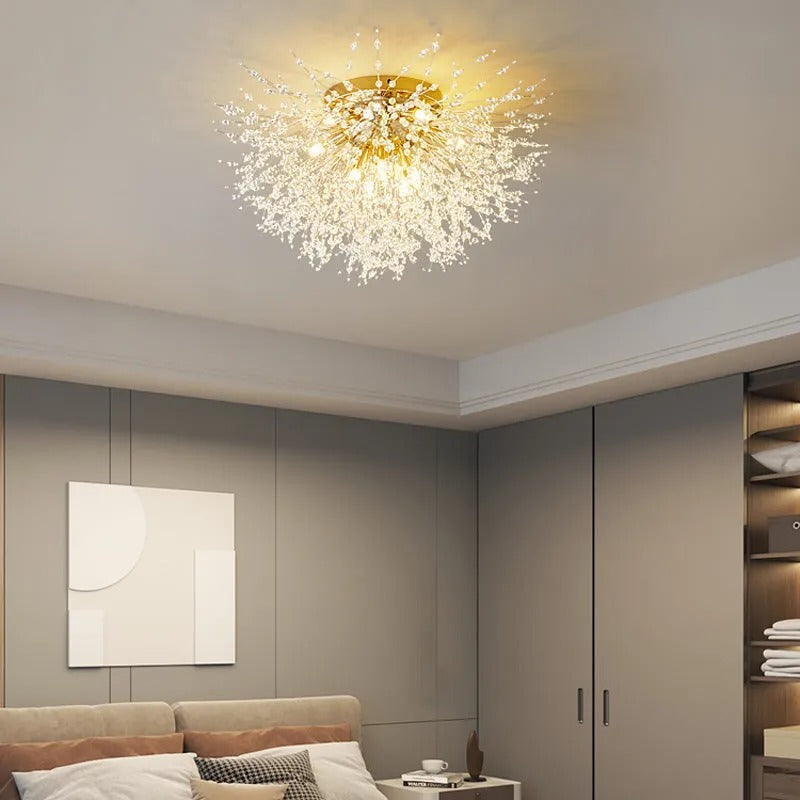 Lampada a Sospensione Vintage Kalia Fuoco Dandelion