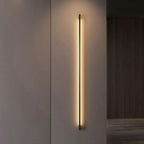Lampada da Parete LED Nera Slim Moderna Liora