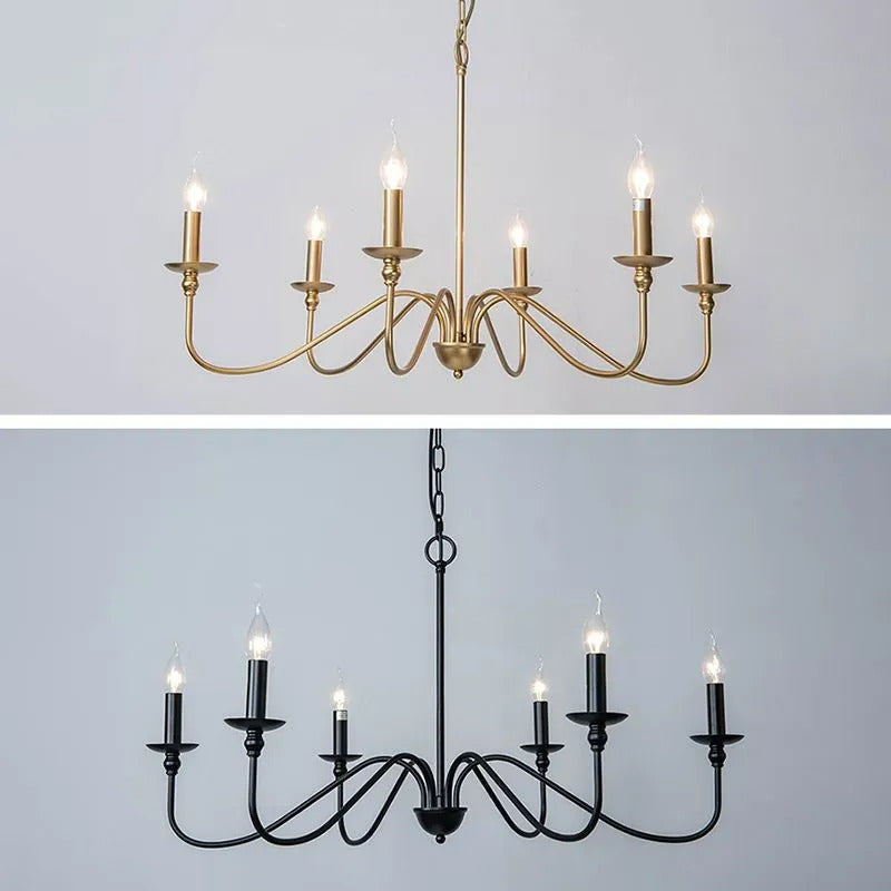 Candelabro in Metallo Retro Vintage Orix