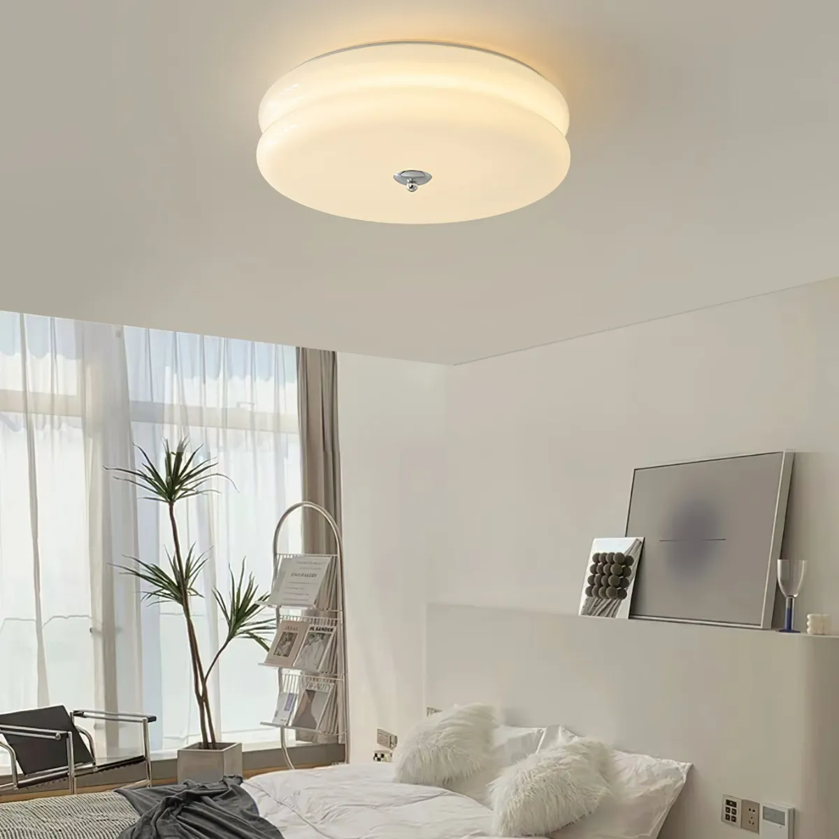 Candy Flush Mount Ceiling Light Due Livelli