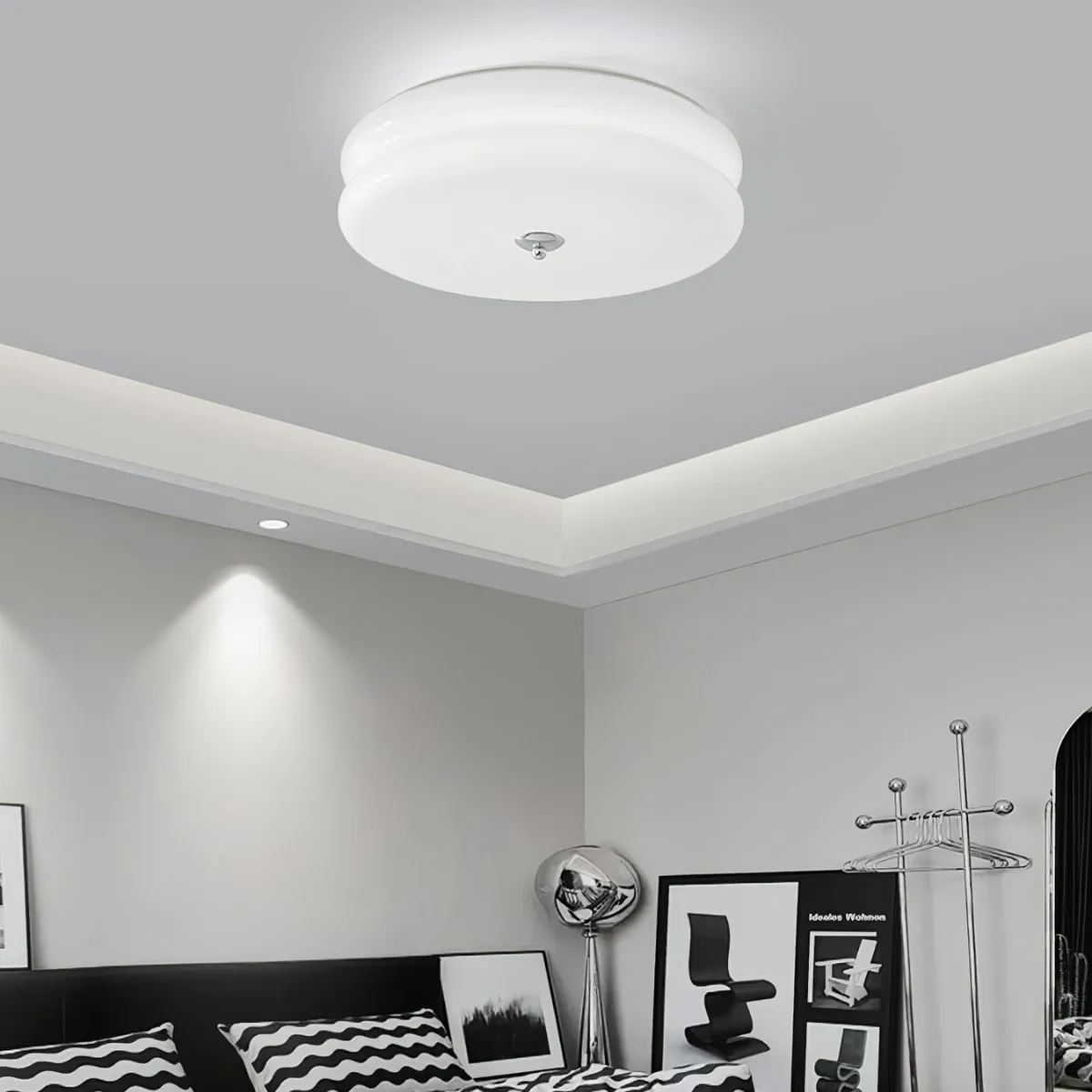 Candy Flush Mount Ceiling Light Due Livelli