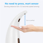 Dispenser di Sapone Liquido Schiumoso Senza Contatto con Sensore Smart a Infrarossi per Cucina