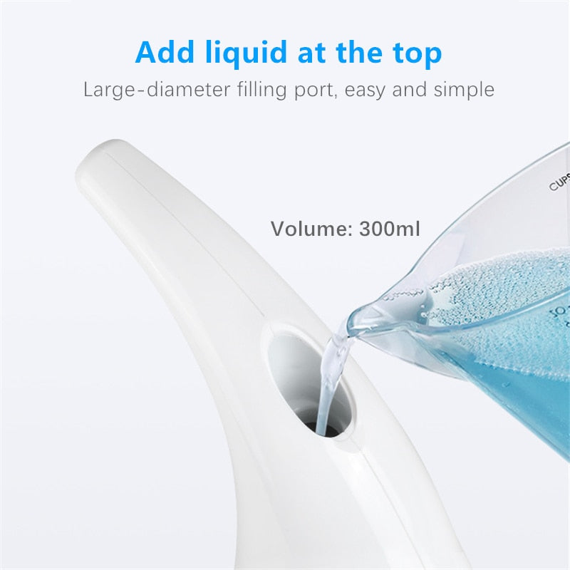 Dispenser di Sapone Liquido Schiumoso Senza Contatto con Sensore Smart a Infrarossi per Cucina