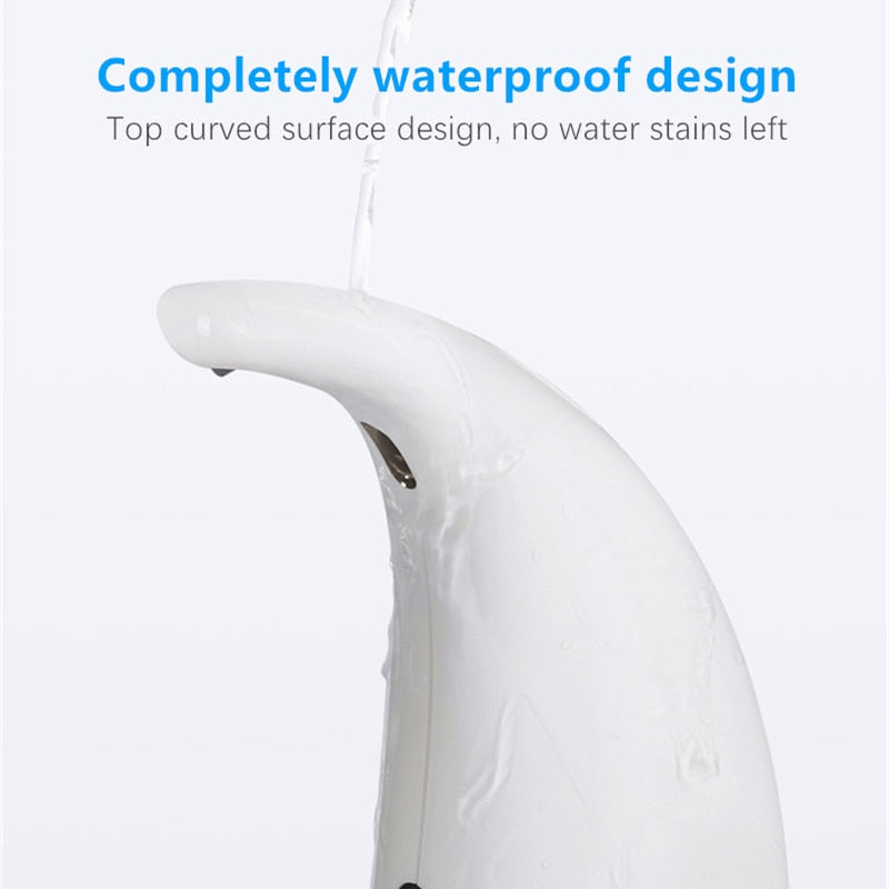 Dispenser di Sapone Liquido Schiumoso Senza Contatto con Sensore Smart a Infrarossi per Cucina