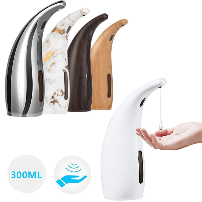 Dispenser di Sapone Liquido Schiumoso Senza Contatto con Sensore Smart a Infrarossi per Cucina