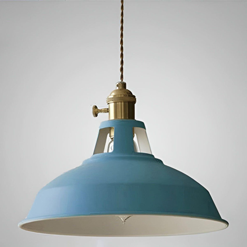 IronGlow Lampada - Lampada a Sospensione in Metallo Vintage
