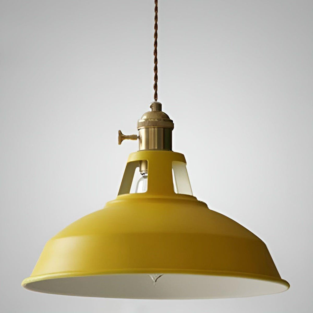 IronGlow Lampada - Lampada a Sospensione in Metallo Vintage