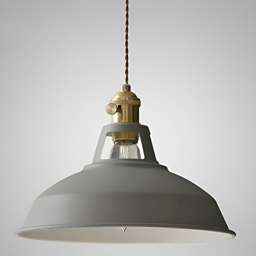 IronGlow Lampada - Lampada a Sospensione in Metallo Vintage