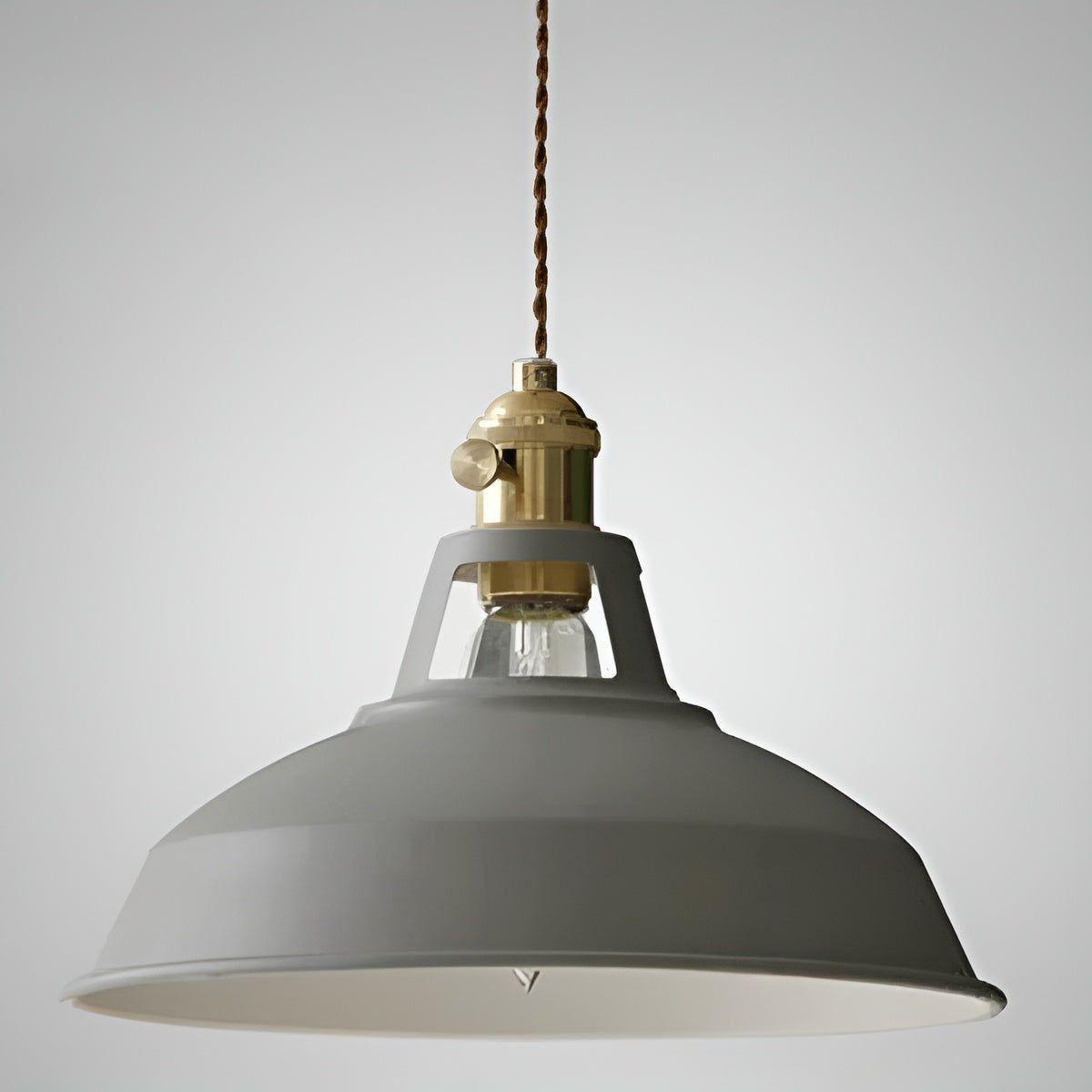 IronGlow Lampada - Lampada a Sospensione in Metallo Vintage