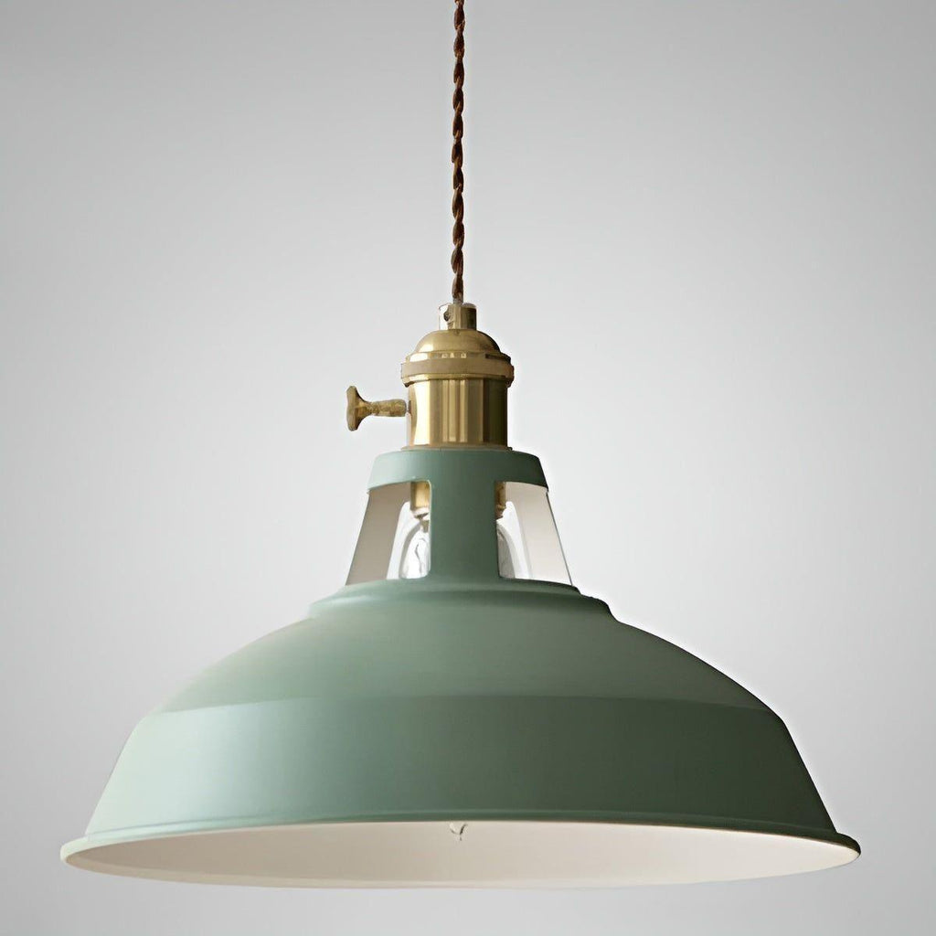 IronGlow Lampada - Lampada a Sospensione in Metallo Vintage
