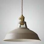 IronGlow Lampada - Lampada a Sospensione in Metallo Vintage