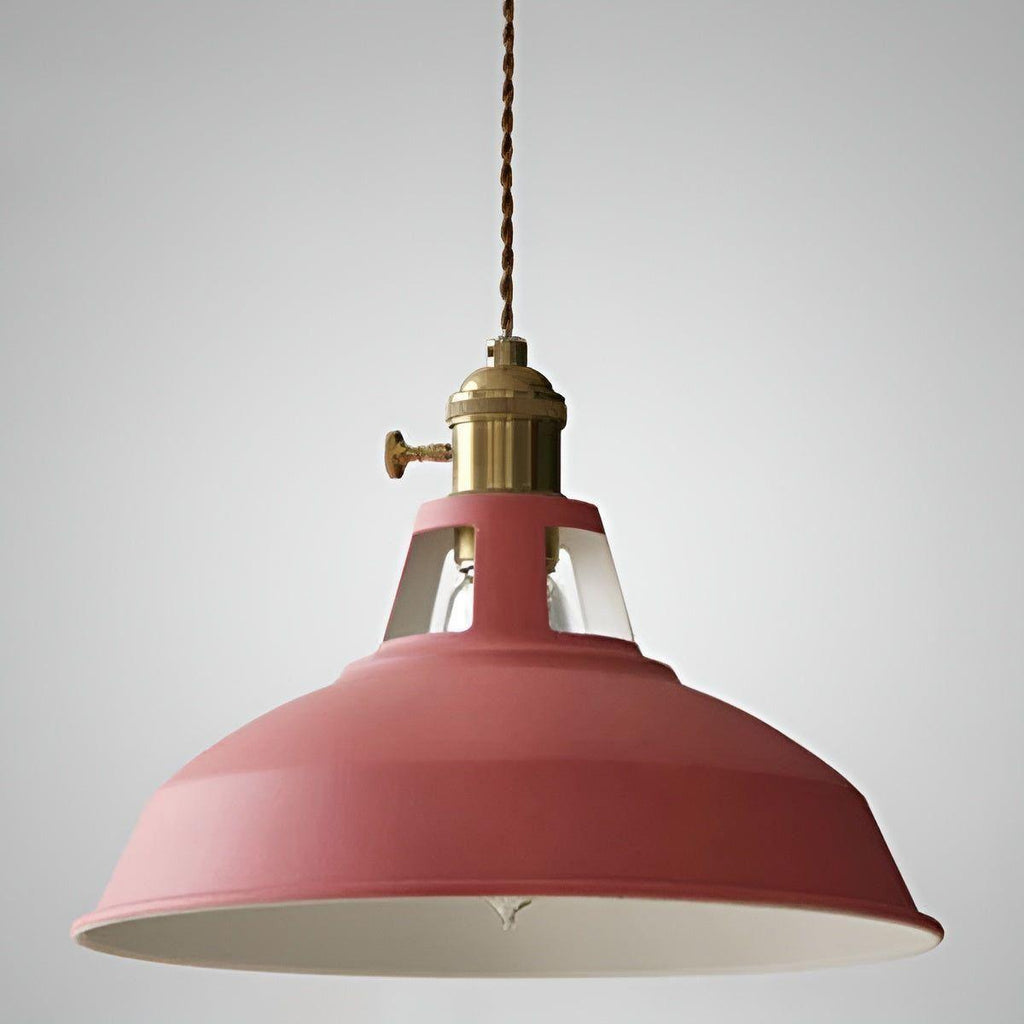 IronGlow Lampada - Lampada a Sospensione in Metallo Vintage