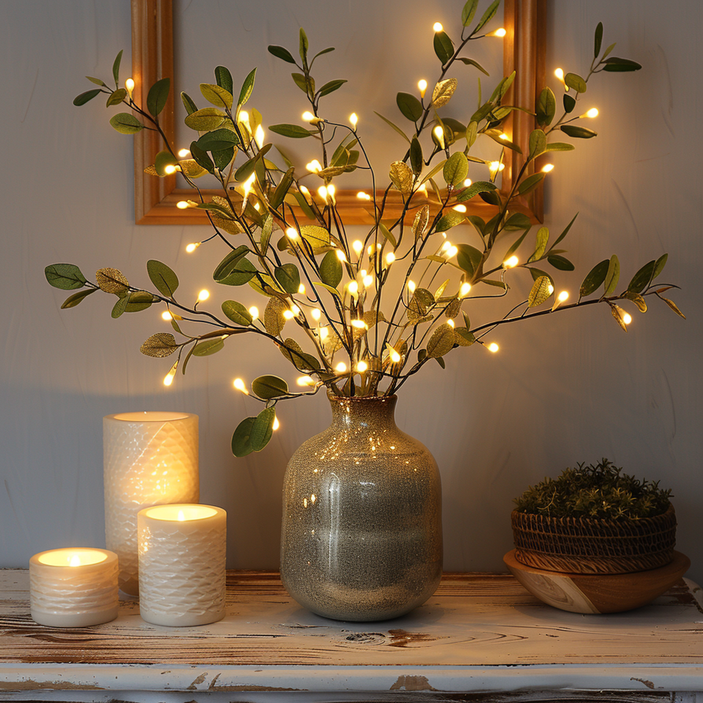 Luce Decorativa LED Ramo d'Olivo