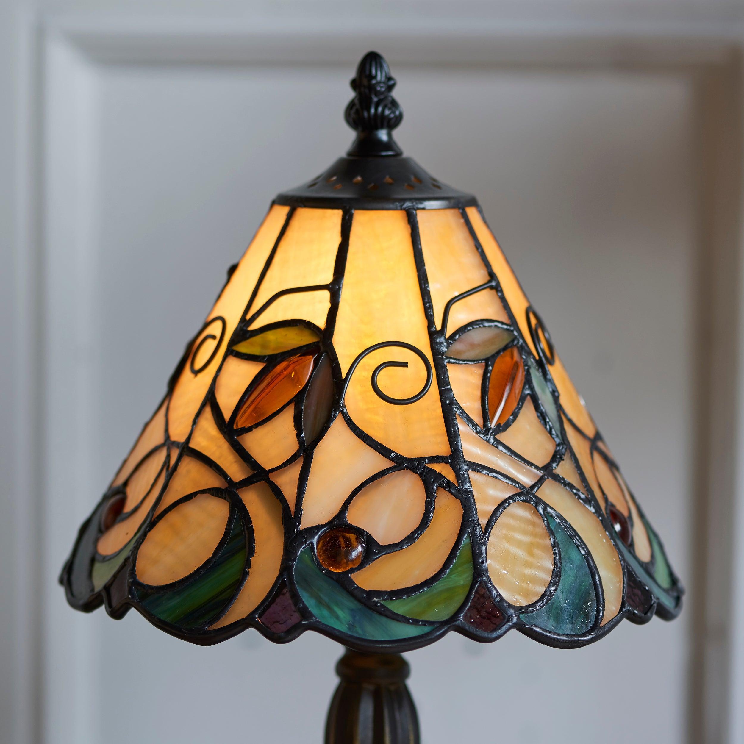 Lampada Tiffany Intermedia Jamelia di Interiors 1900
