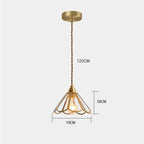 Lampada a Sospensione in Vetro Colorato Classica