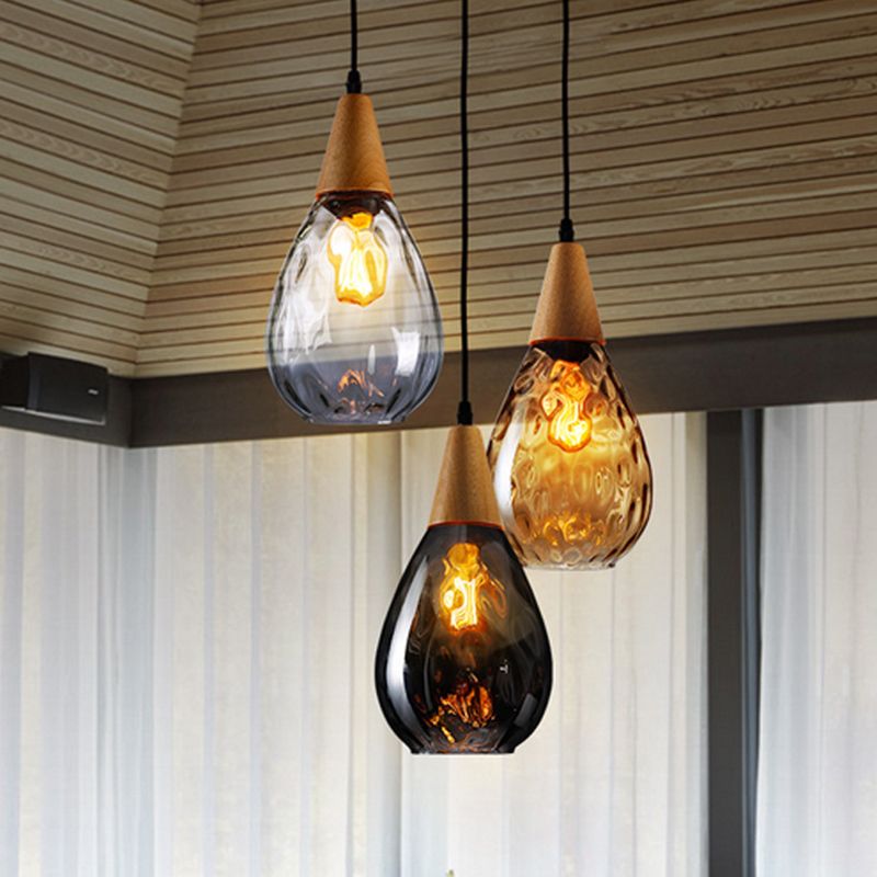 AuraDrop - Lampada a Sospensione LED Ispirata al Vintage con Design Elegante