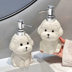 Dispenser di sapone in ceramica ricaricabile – Elegante pompa per sapone per bagno e cucina
