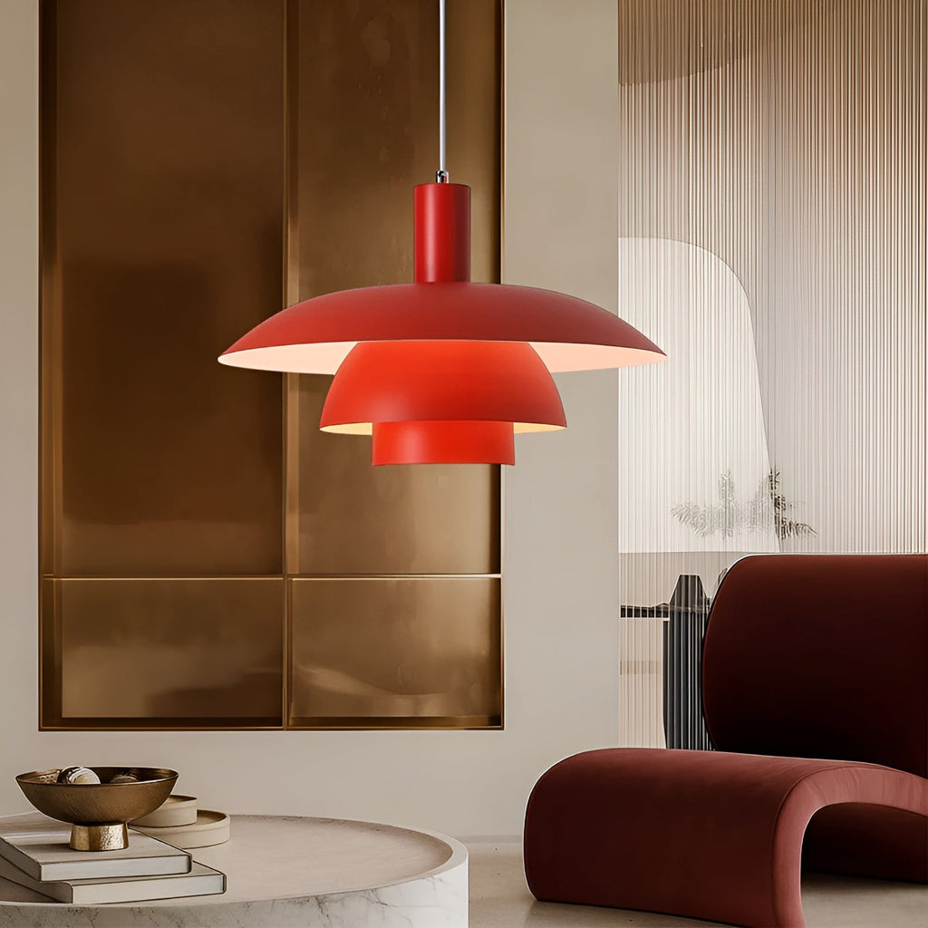 Lampada a sospensione in design danese – Semplice e stilosa per sala da pranzo e soggiorno