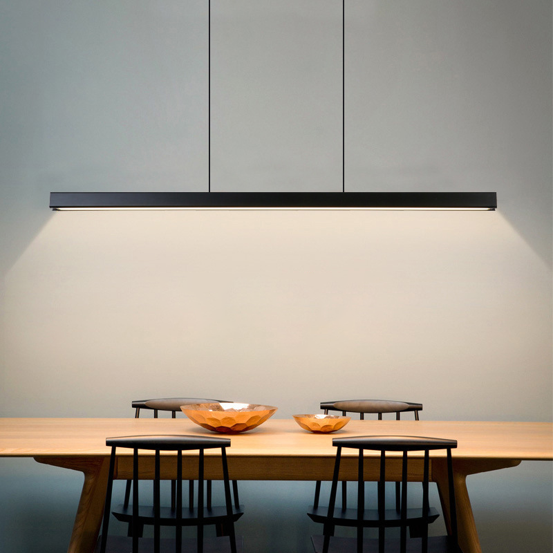 Lampada a sospensione scandinava minimalista lineare