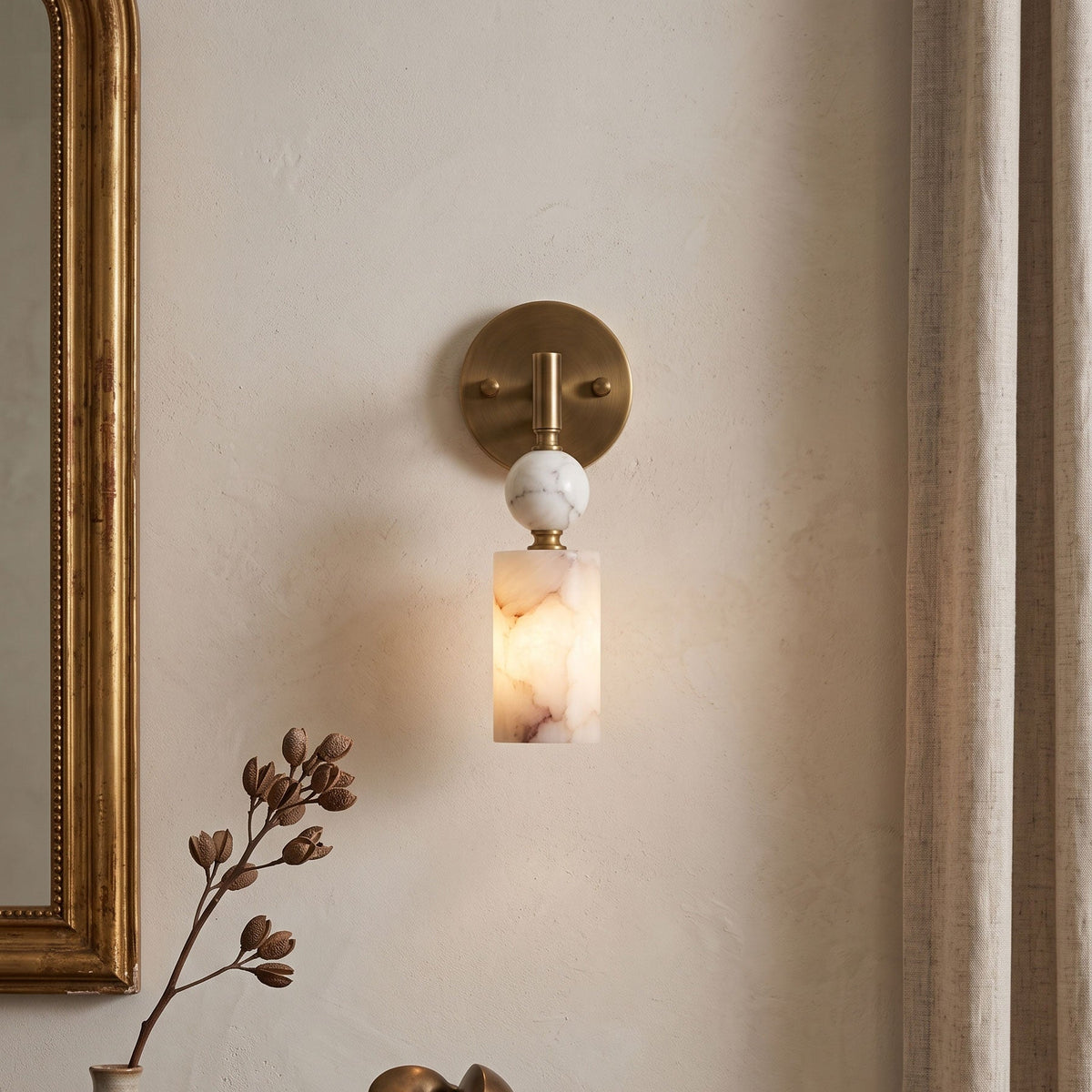 Lampada da Parete in Marmo Kingston