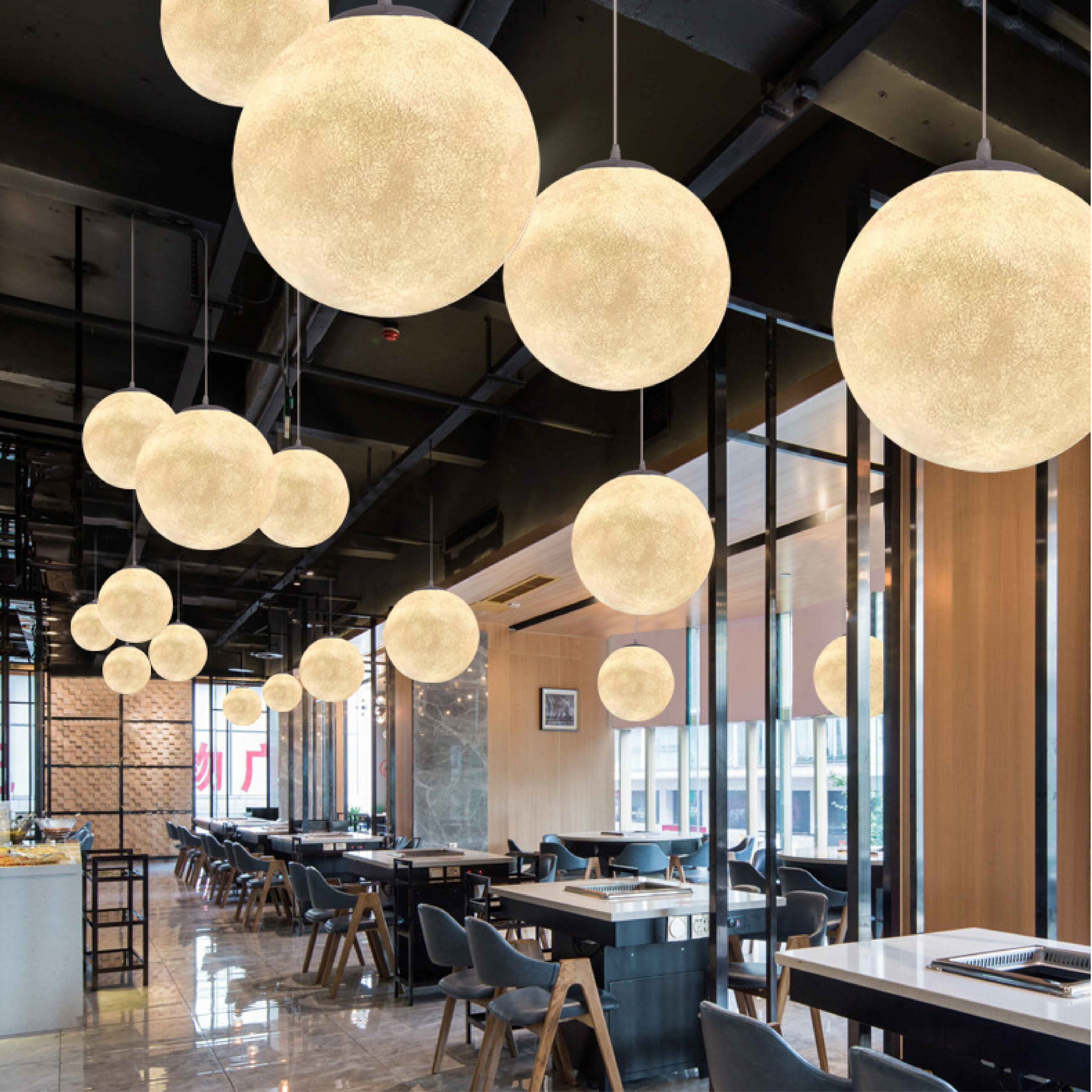 Luce a Sospensione Lunar Glow