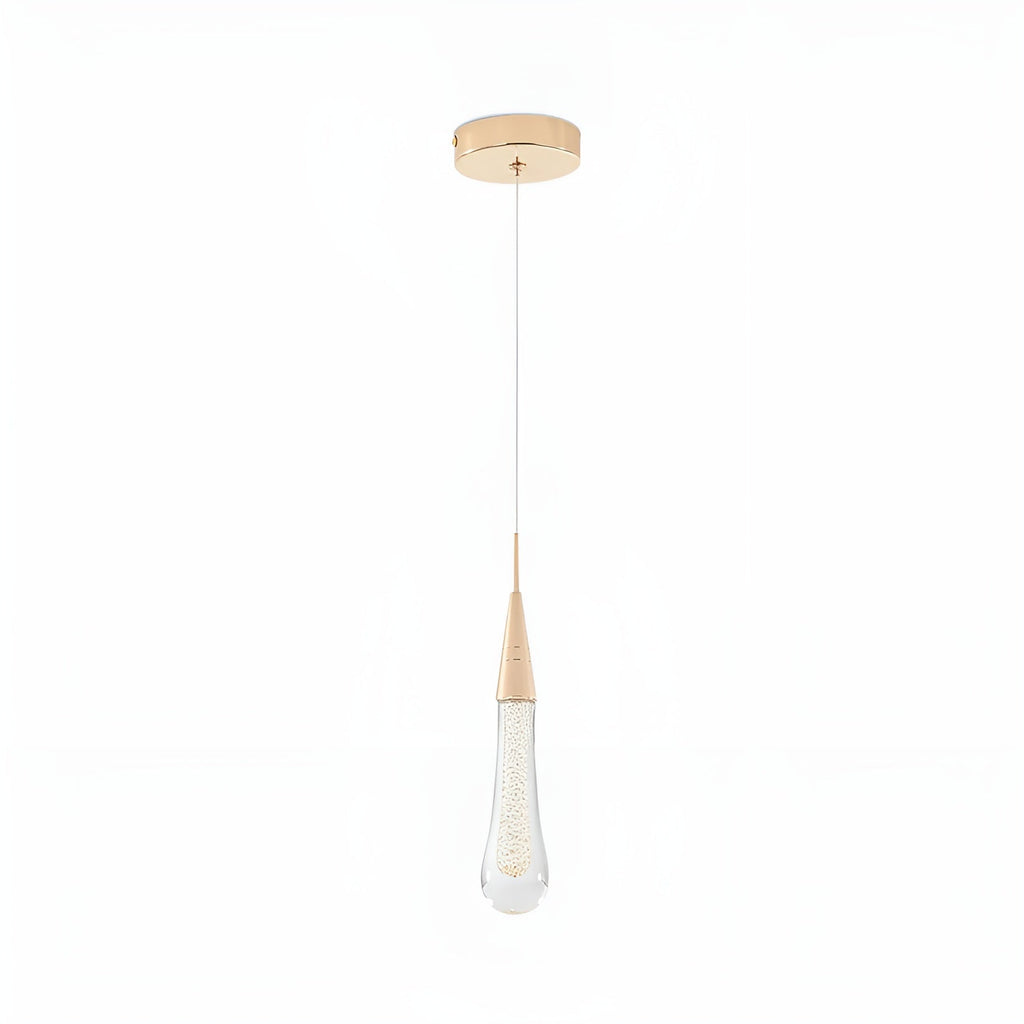 Lampadario a goccia di cristallo – Elegante e moderno | Per soggiorno, sala da pranzo o camera da letto