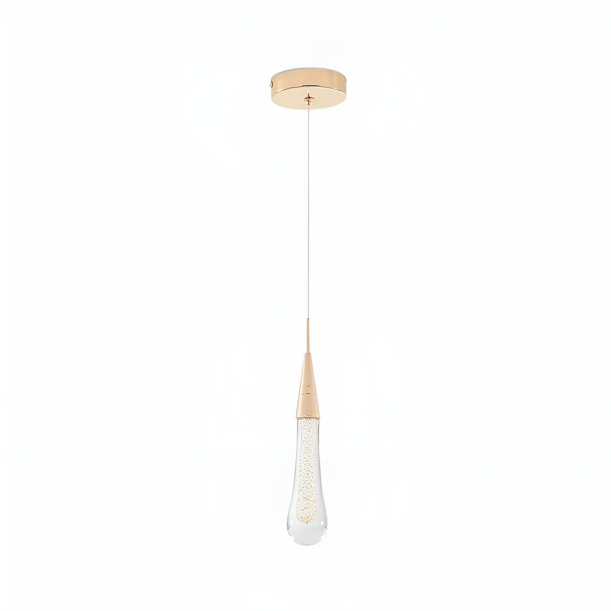 Lampadario a goccia di cristallo – Elegante e moderno | Per soggiorno, sala da pranzo o camera da letto