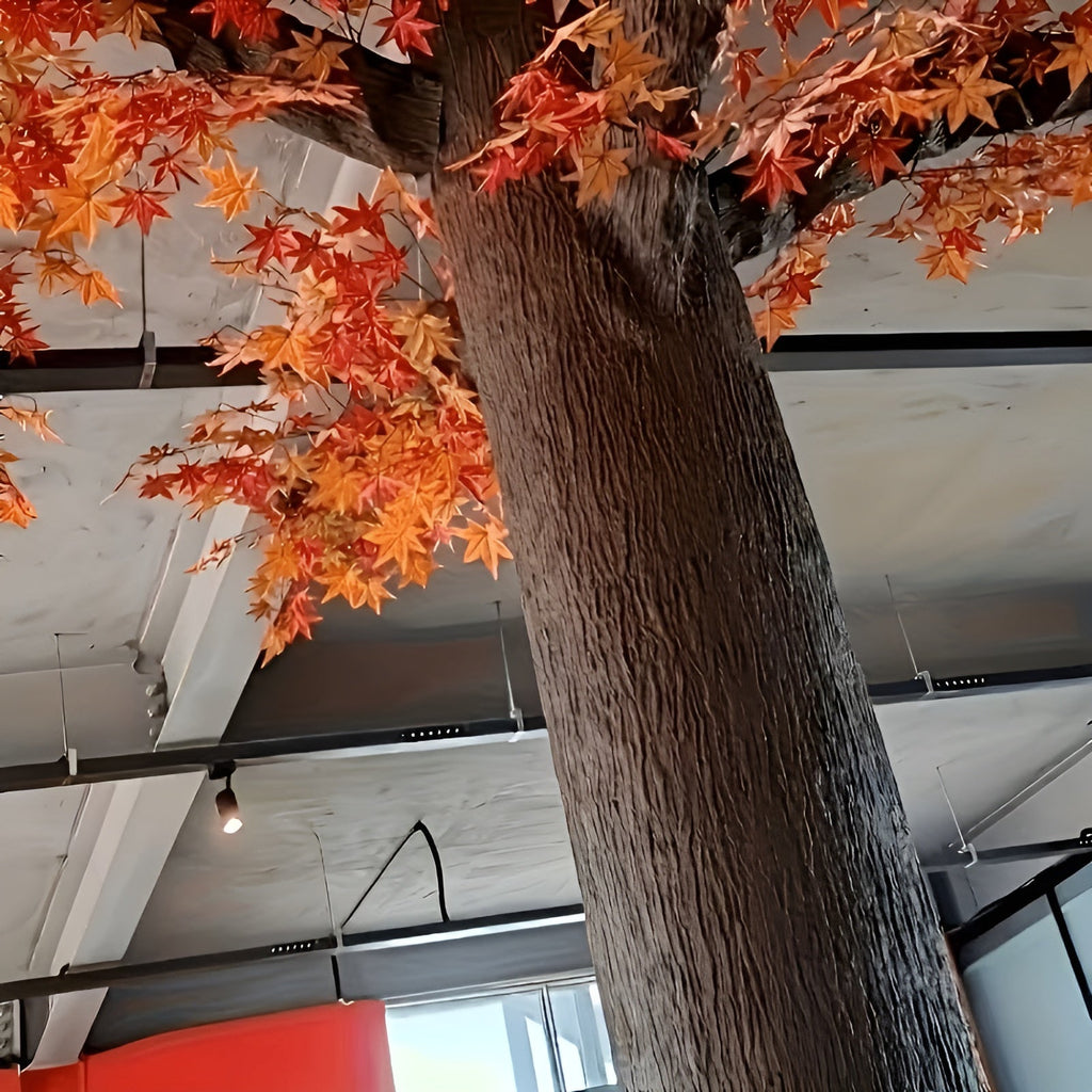 Tappeto in plastica effetto corteccia – Aspetto realistico della corteccia degli alberi per interni ed esterni