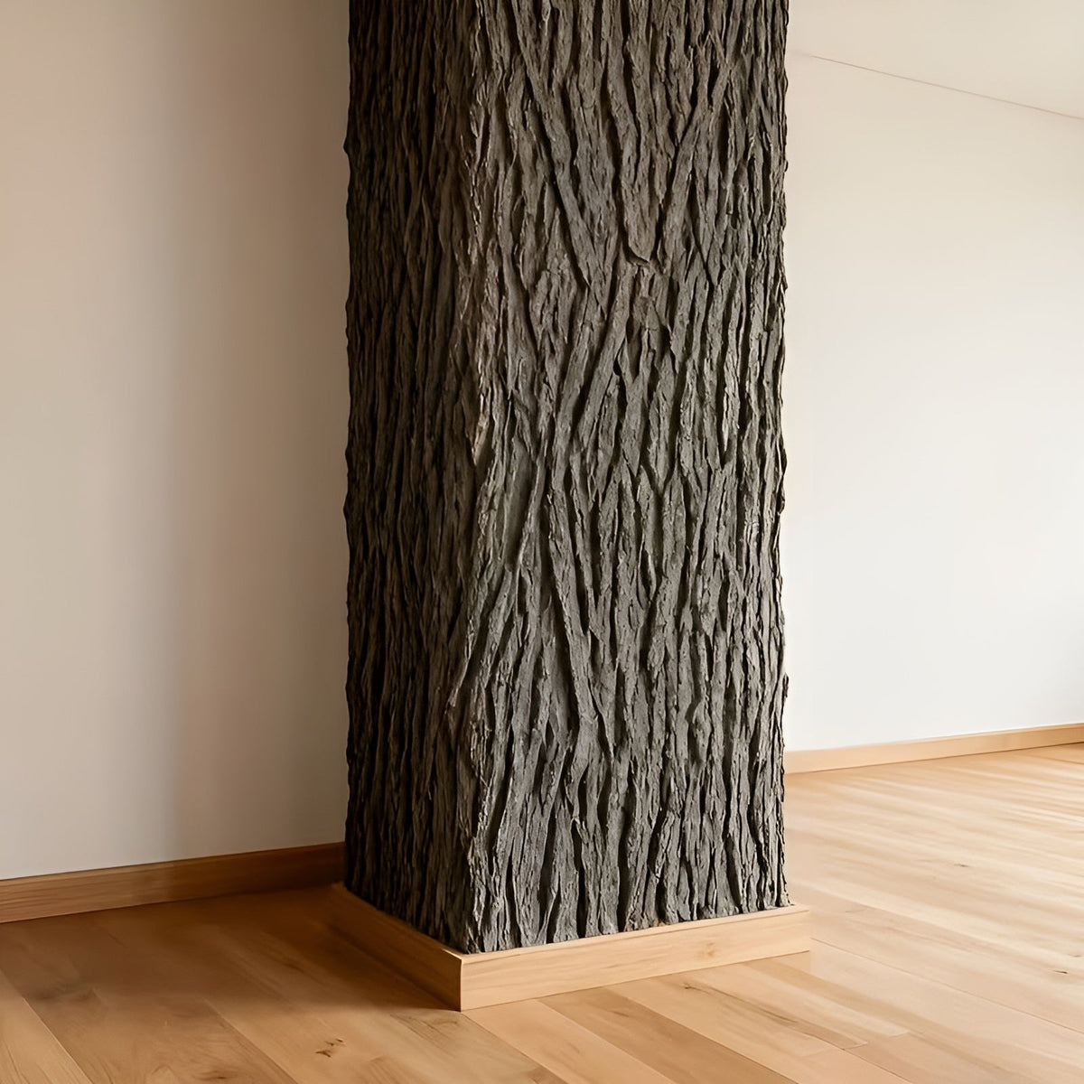 Tappeto in plastica effetto corteccia – Aspetto realistico della corteccia degli alberi per interni ed esterni