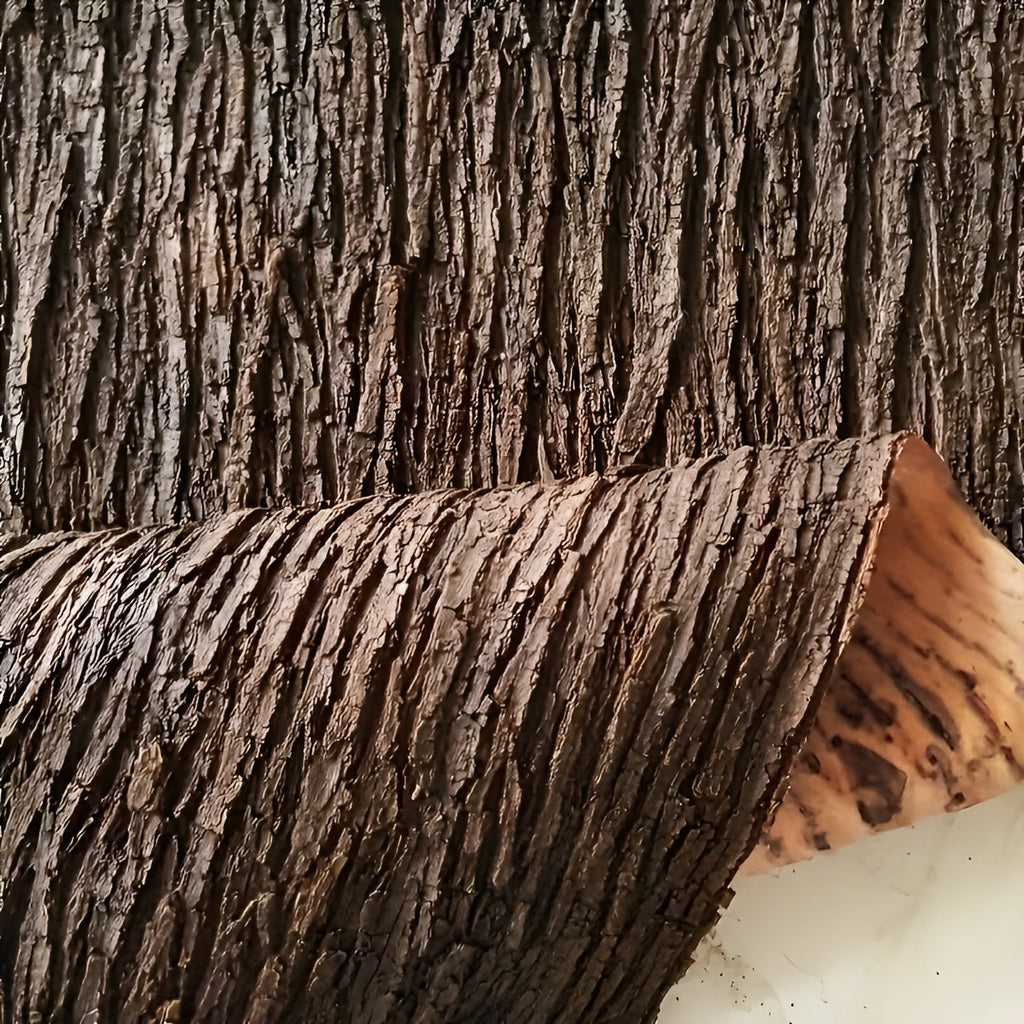 Tappeto in plastica effetto corteccia – Aspetto realistico della corteccia degli alberi per interni ed esterni