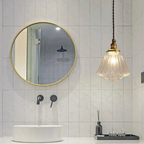 Lampada a Sospensione in Vetro di Cristallo Moderno Nordic