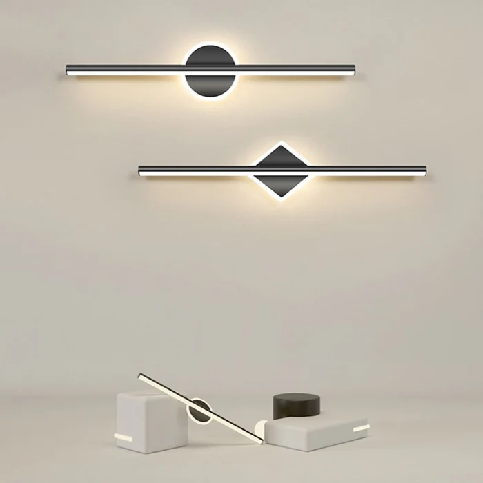 Moderna Lampada da Parete LED Rotonda/Quadrata