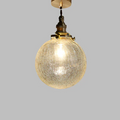 Lampada a Sospensione in Vetro di Cristallo Moderno Nordic