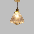 Lampada a Sospensione in Vetro di Cristallo Moderno Nordic