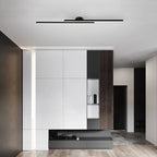 Plafoniera LED allungata in alluminio dimmerabile 60 cm 90 cm 120 cm