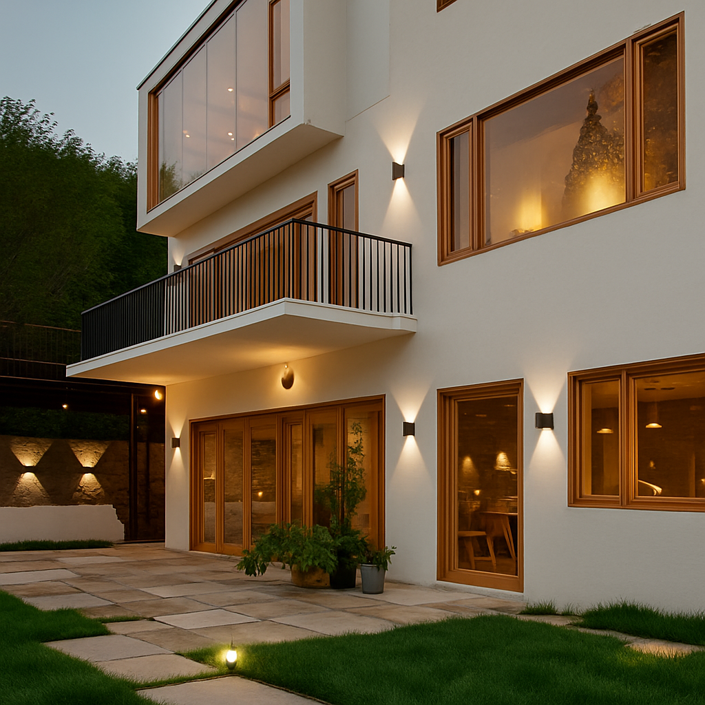 Applique da parete LED esterna impermeabile IP65 applique da parete interna 4W6W 8W 10W luci da giardino in alluminio camera soggiorno scale illuminazione