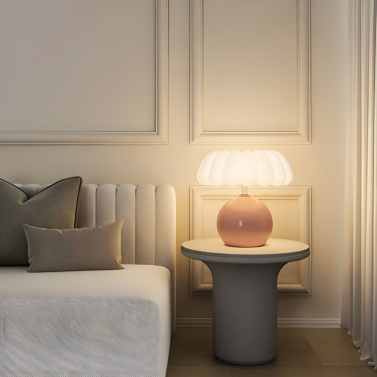 MushroomCharm Light - Lampada da comodino accogliente e amica degli occhi per bambini