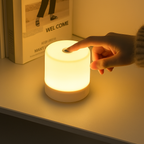 lampada da comodino touch USB a intensità variabile per lettura e luce notturna