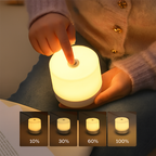 lampada da comodino touch USB a intensità variabile per lettura e luce notturna