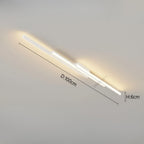 Lampada da soffitto LED lunga – Design allungato, snello e stiloso | Illuminazione perfetta per corridoio, scale e camera da letto