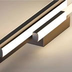 Lampada da soffitto LED lunga – Design allungato, snello e stiloso | Illuminazione perfetta per corridoio, scale e camera da letto