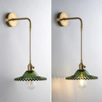 Lanterna Murale Vintage in Ottone