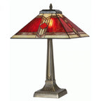 Lampada da Tavolo Tiffany Azteca Oaks Lighting