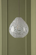 Laura Ashley Confetti Easy Fit Shade Vetro Artistico Bianco