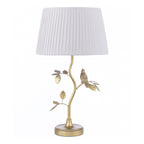 Lampada da Tavolo Egelton in Ottone Anticato e Taupe di Laura Ashley