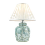 Lampada da Tavolo in Ceramica Laura Ashley Elizabeth con Base a Stampa di Uccelli