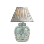 Lampada da Tavolo in Ceramica Laura Ashley Elizabeth con Base a Stampa di Uccelli