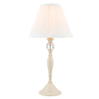 Lampada da Tavolo Laura Ashley Ellis con Paralume Crema Avorio